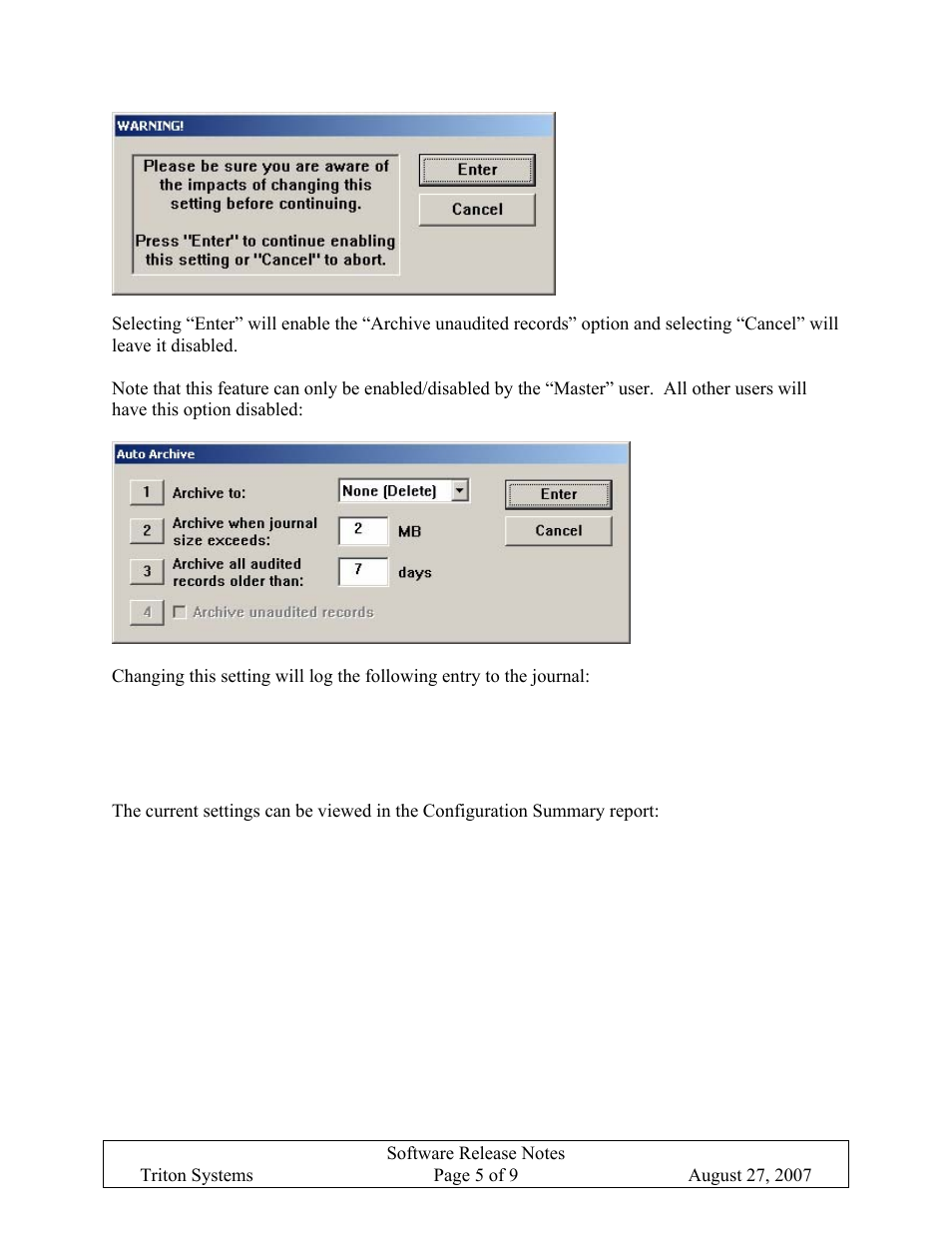 Triton X-SCALE/X2 Configuration Manual User Manual | Page 388 / 419