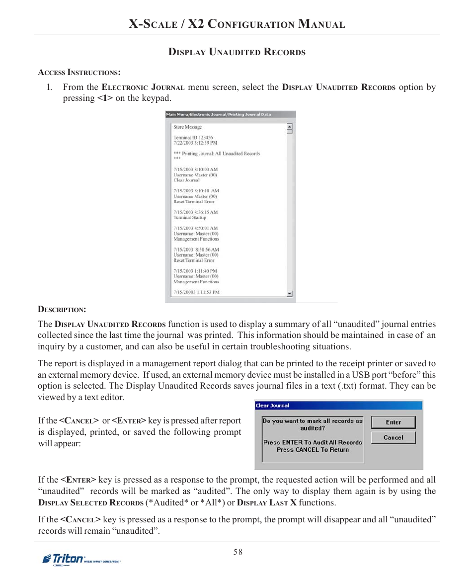 X2 c | Triton X-SCALE/X2 Configuration Manual User Manual | Page 68 / 419