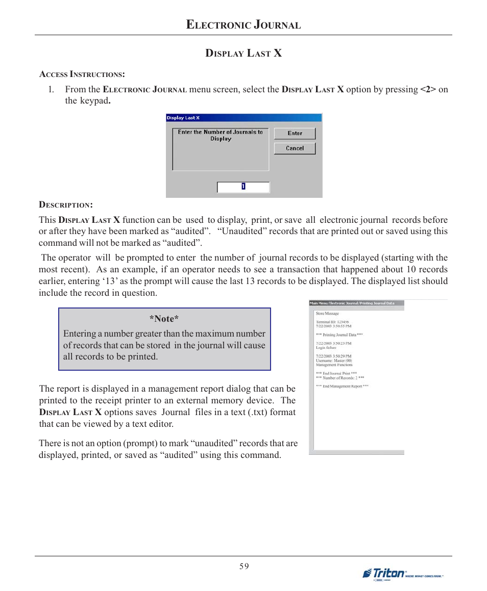 Triton X-SCALE/X2 Configuration Manual User Manual | Page 69 / 419