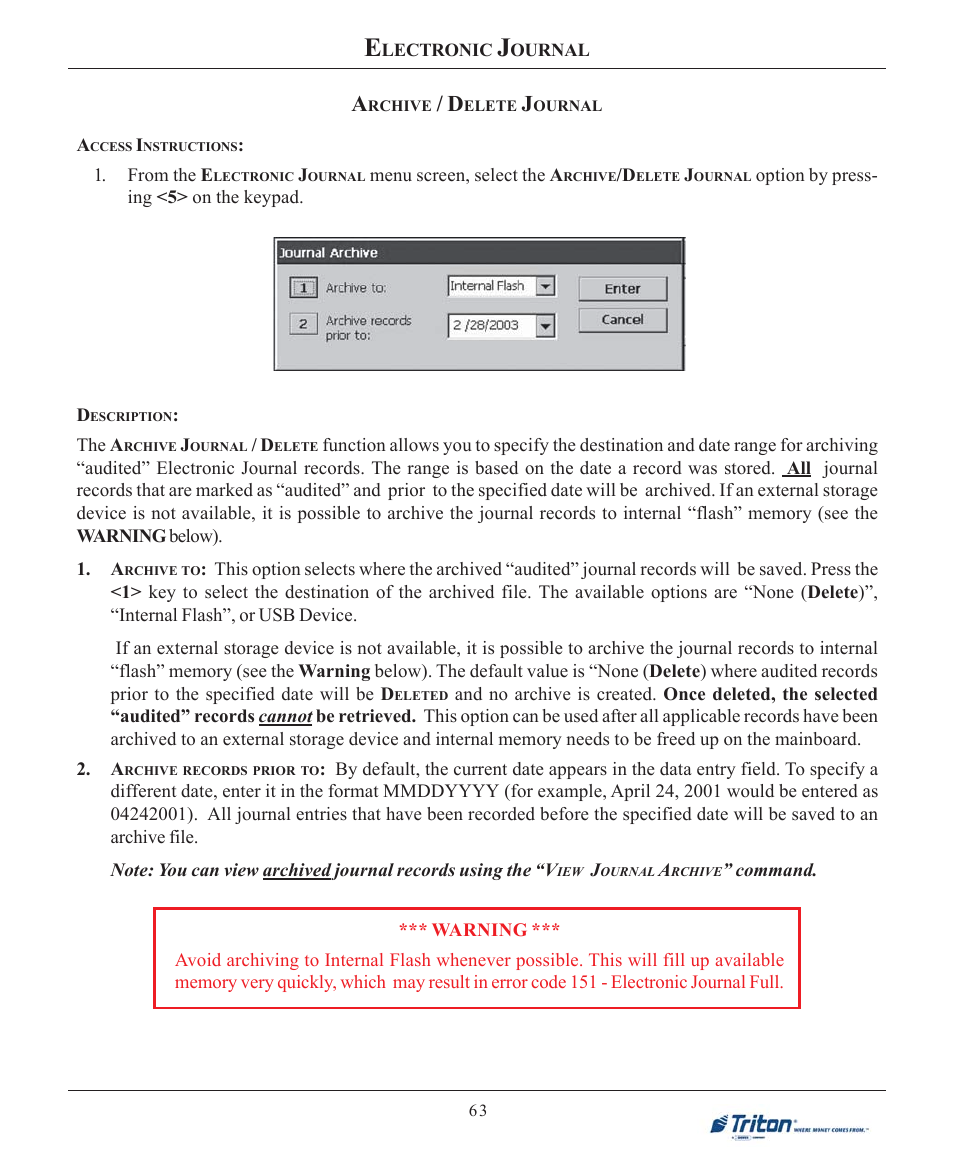 Triton X-SCALE/X2 Configuration Manual User Manual | Page 73 / 419