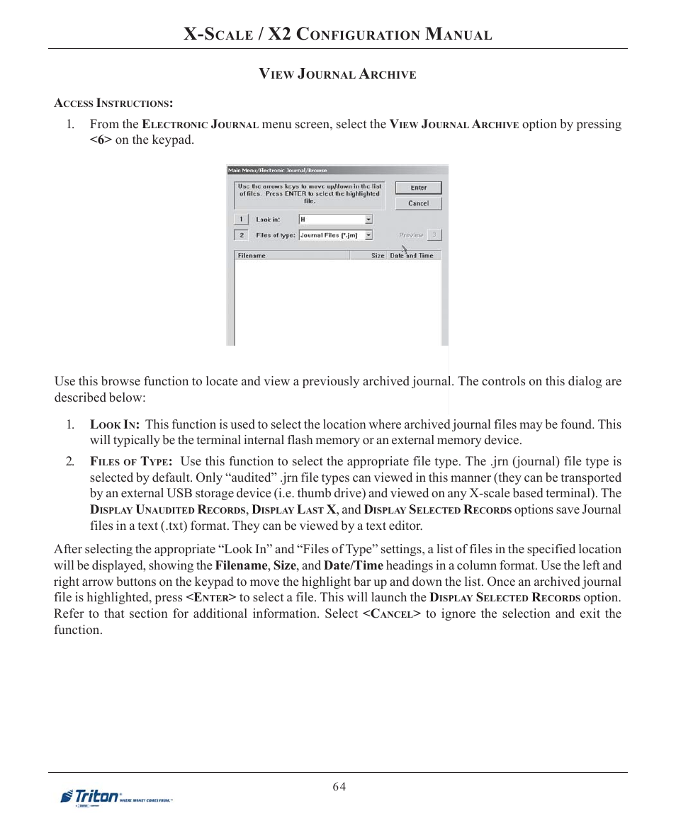 X2 c | Triton X-SCALE/X2 Configuration Manual User Manual | Page 74 / 419