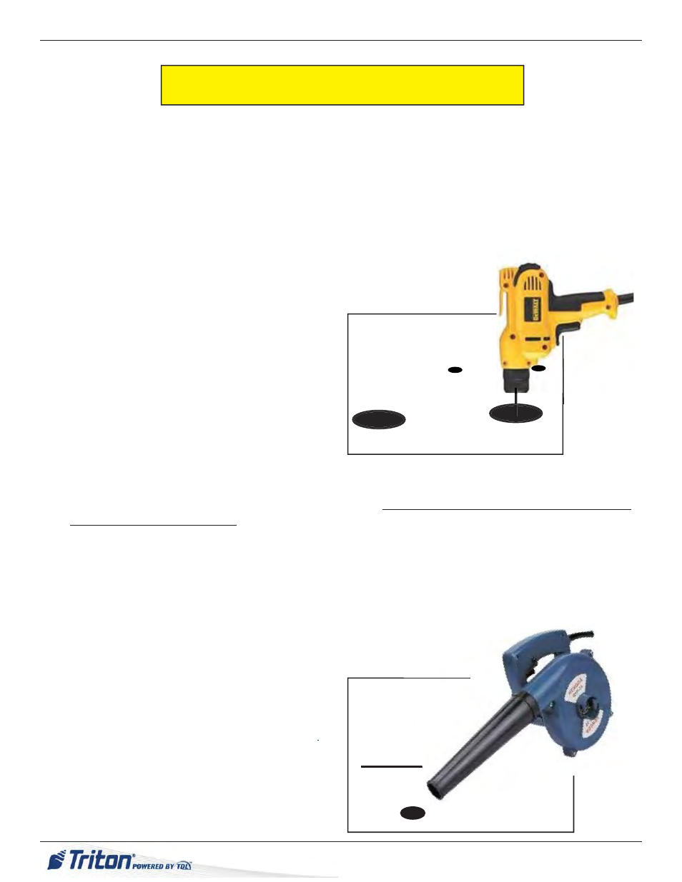 Mark/drill mounting holes | Triton ARGO Installation Manual User Manual | Page 18 / 35