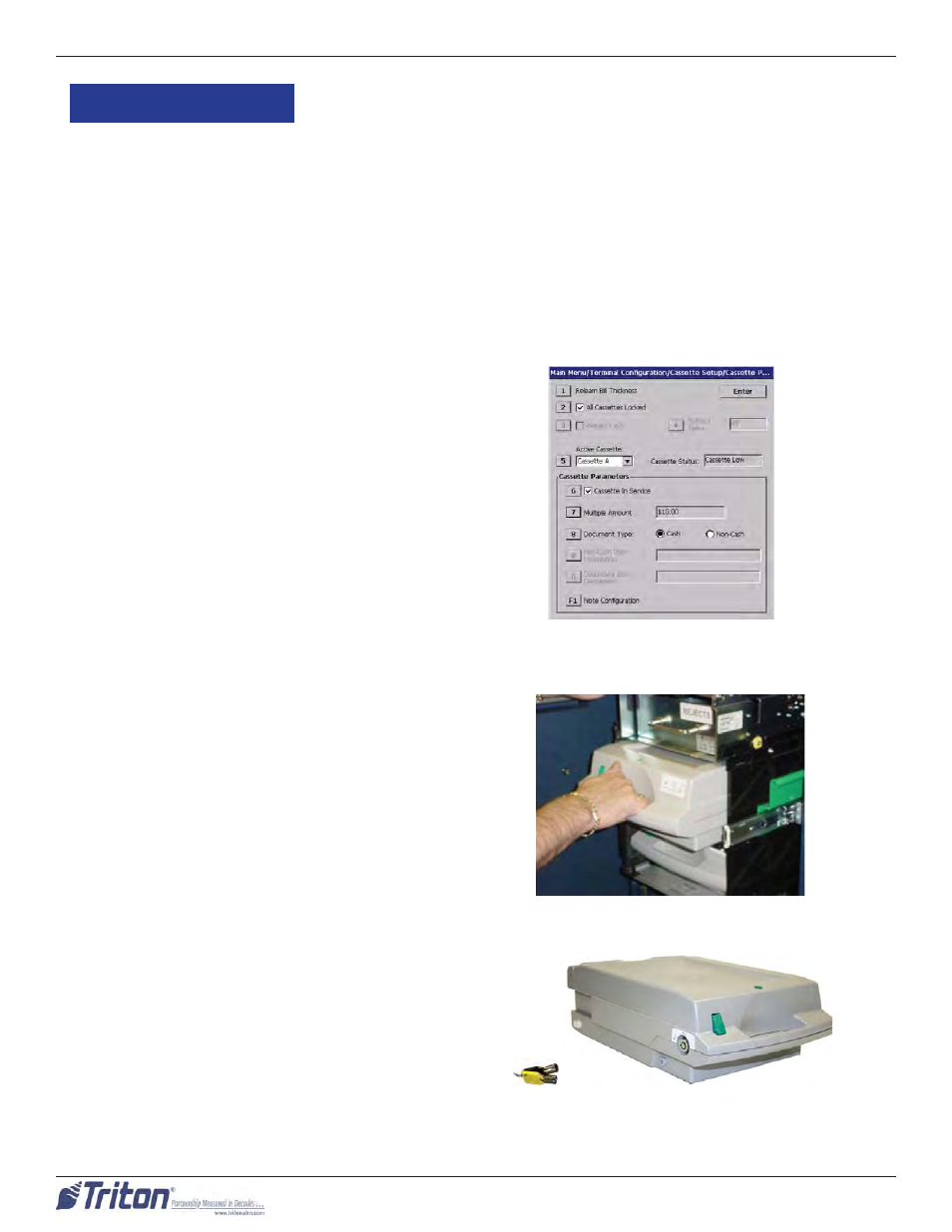 Nmd50 | Triton ARGO User Manual User Manual | Page 32 / 97