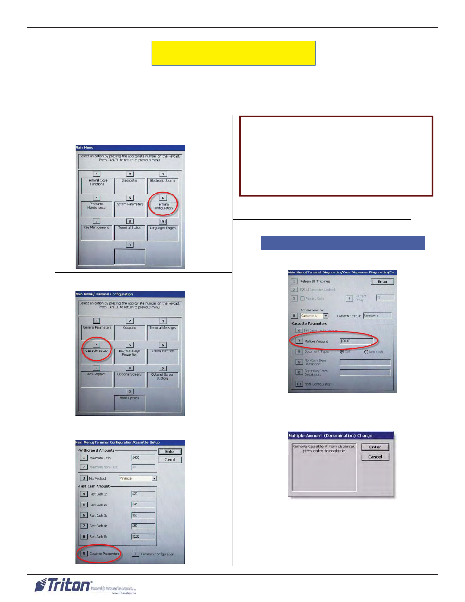 Triton ARGO User Manual User Manual | Page 46 / 97