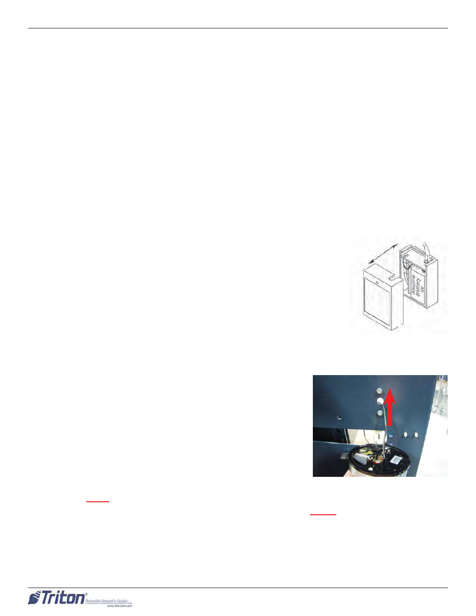 Battery maintenance, Battery low warning, Changing the battery - straight deadbolt | Changing the battery - swing bolt style | Triton ARGO User Manual User Manual | Page 75 / 97