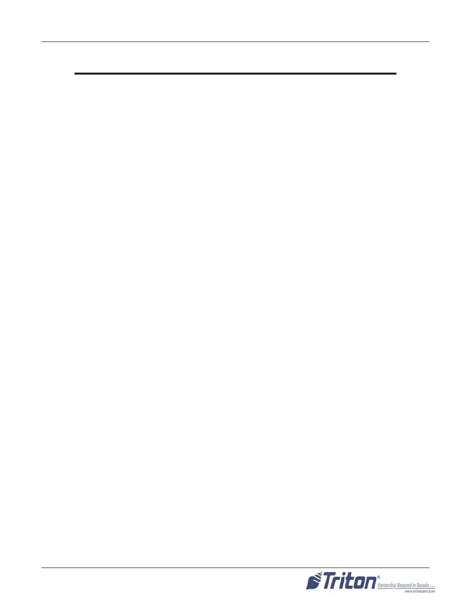 New error codes to support the t9 epp | Triton ARGO User Manual User Manual | Page 80 / 97