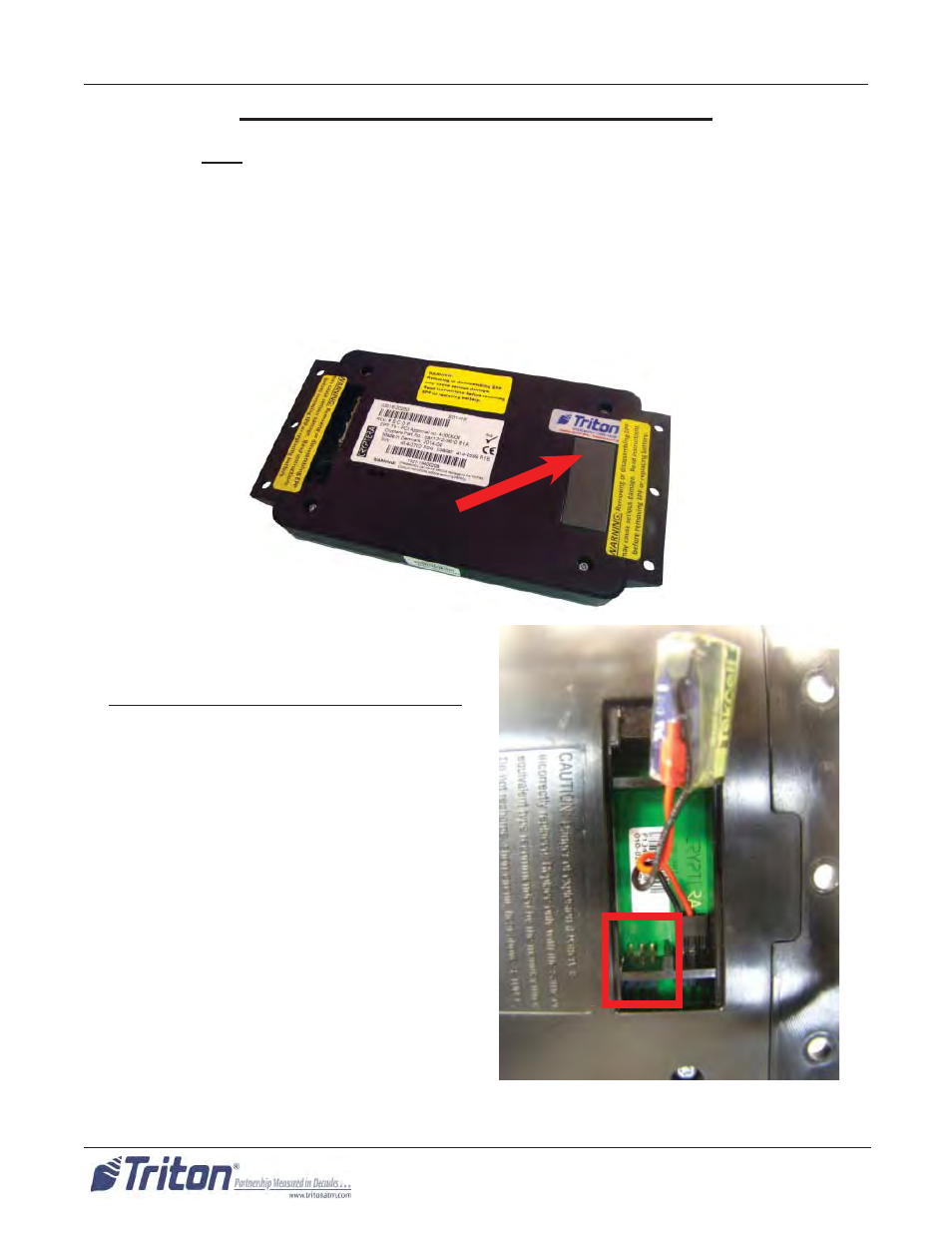 Replacing the battery in the t9 keypad | Triton ARGO User Manual User Manual | Page 85 / 97