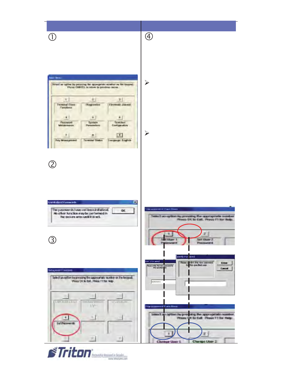 T5 - t7 | Triton ARGO User Manual User Manual | Page 95 / 97