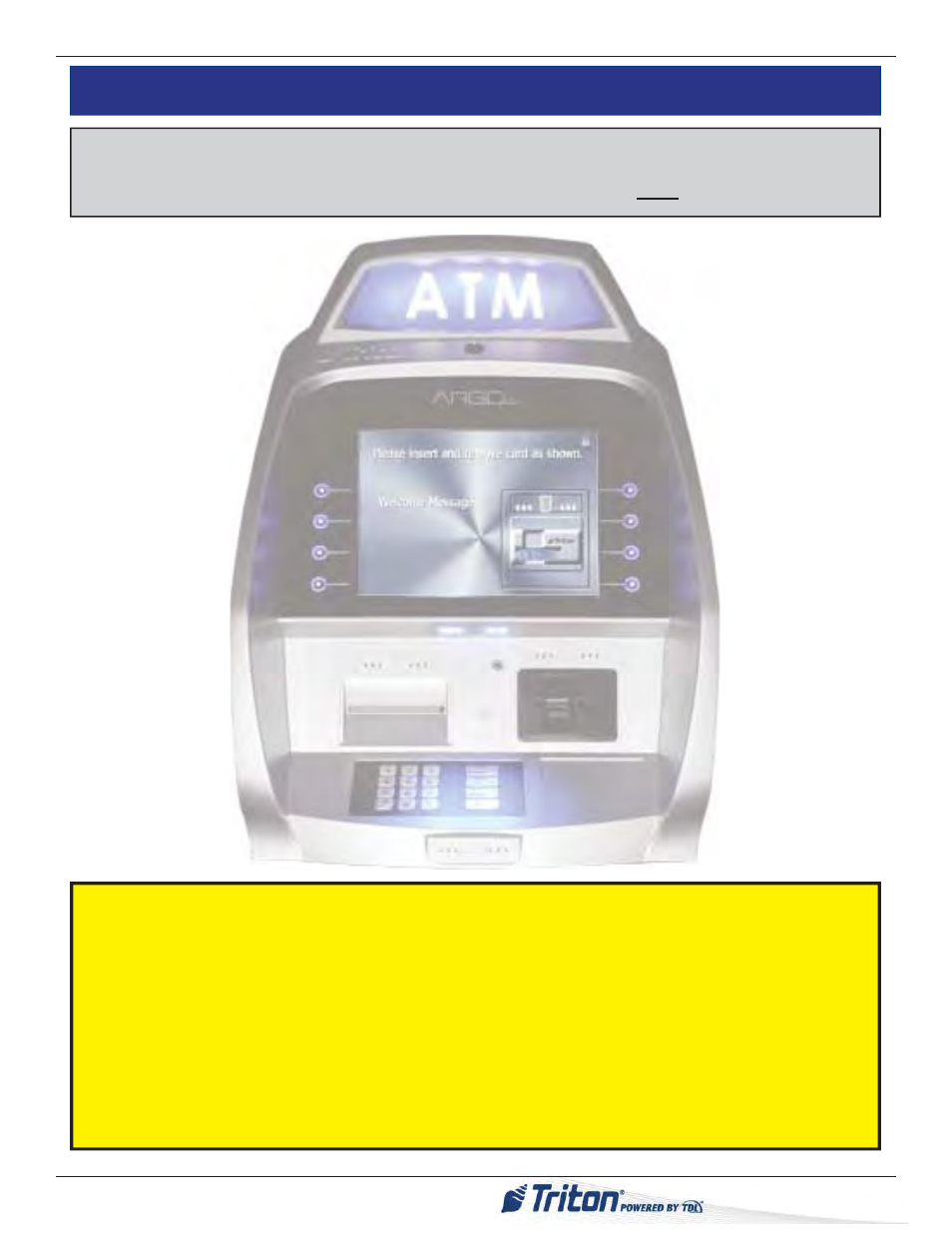 Ontents, Argo g60 i, Ntroduction | Triton ARGO G60 Installation Manual User Manual | Page 3 / 31