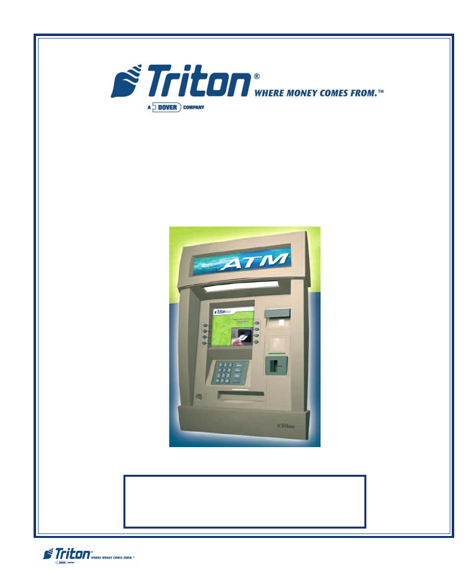 Triton FT5000 X2 Quick Reference Guide User Manual | 10 pages