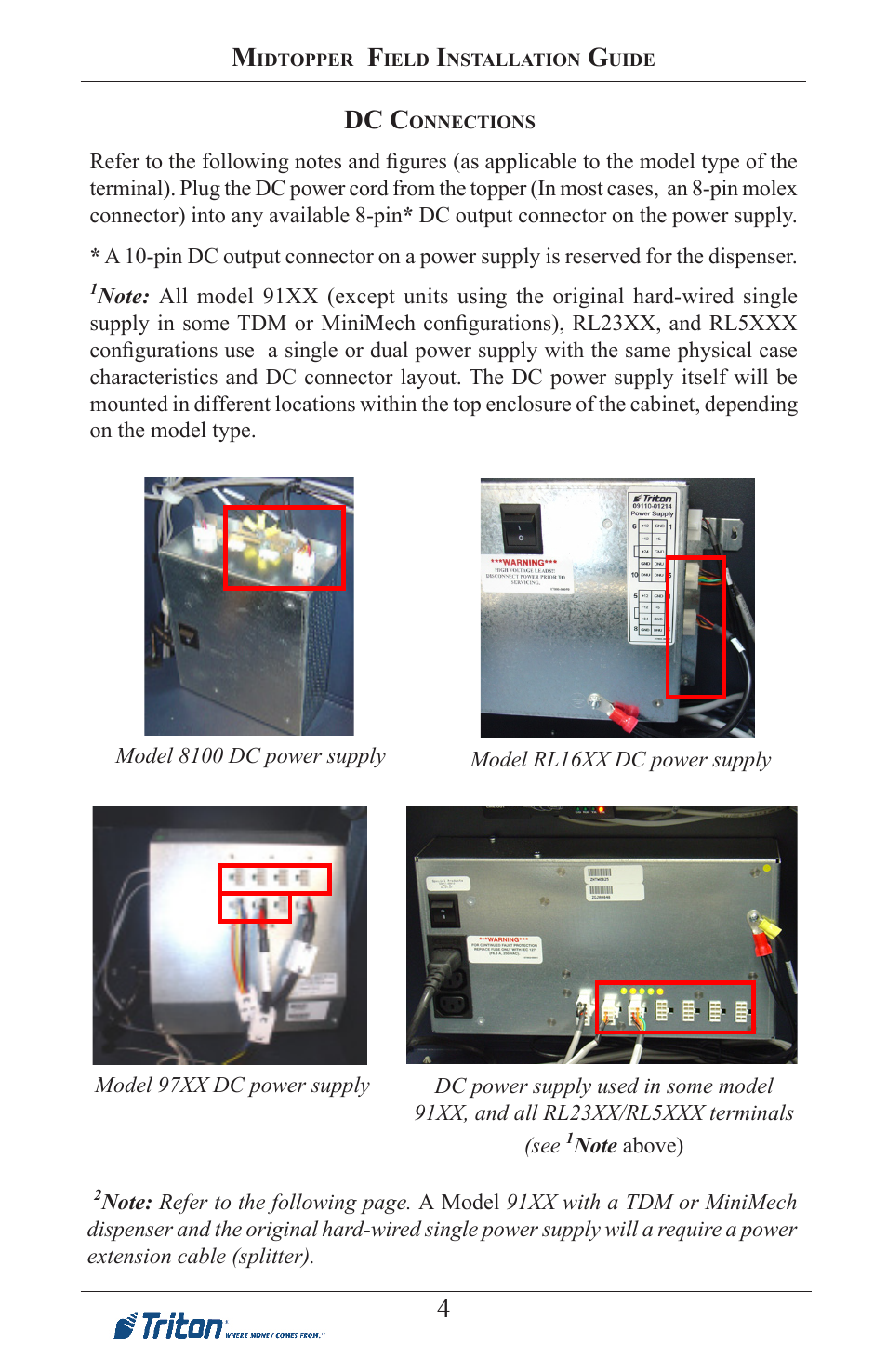 4dc c | Triton RL23XX/RL5XXX (XS/X2/XP) User Manual | Page 4 / 5