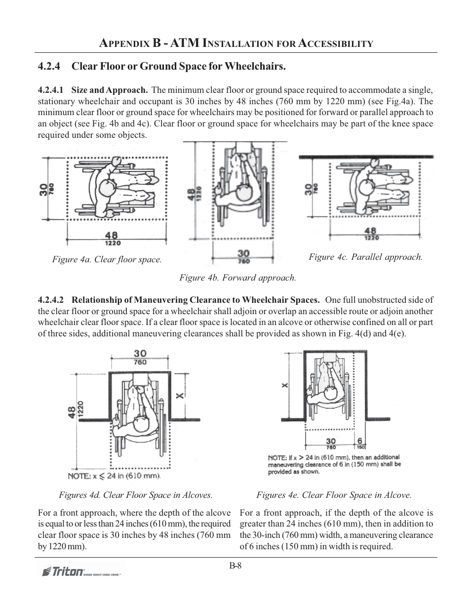 B - atm i | Triton RL1600 Installation Manual User Manual | Page 37 / 41