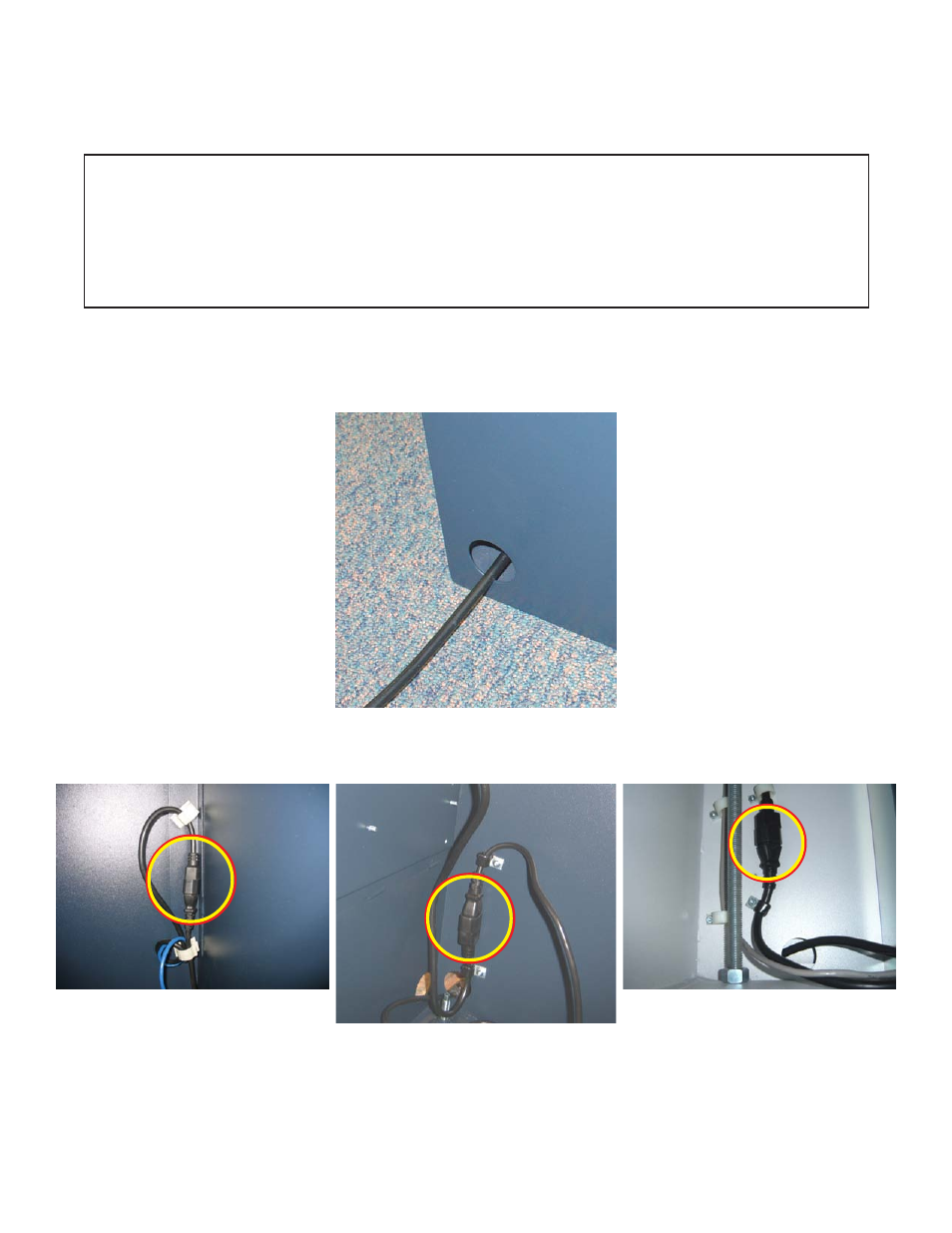 Triton FT7000 POWER CORD Installation Manual User Manual | 1 page