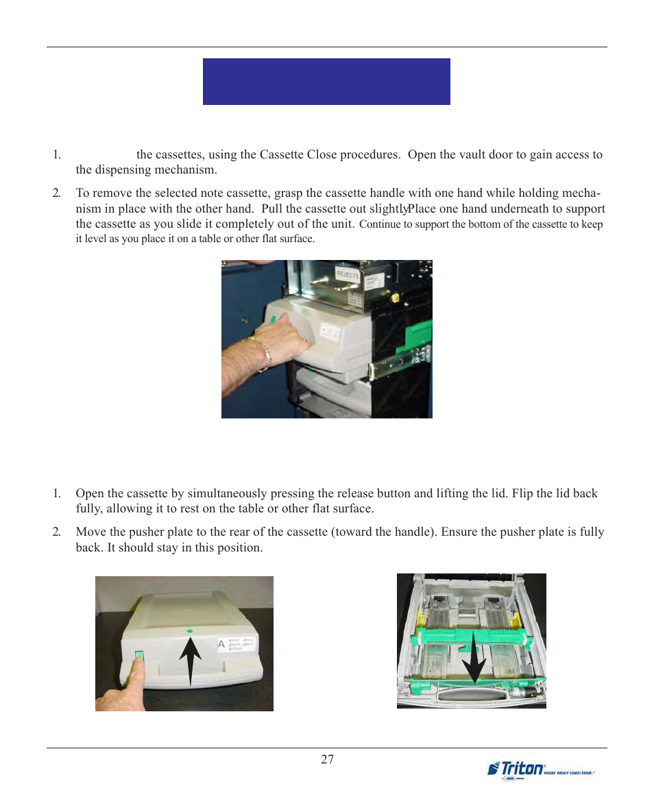Triton RL2000 User Manual User Manual | Page 31 / 124