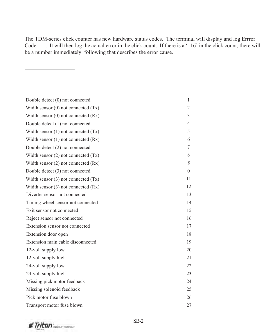Triton RL2000 User Manual User Manual | Page 76 / 124