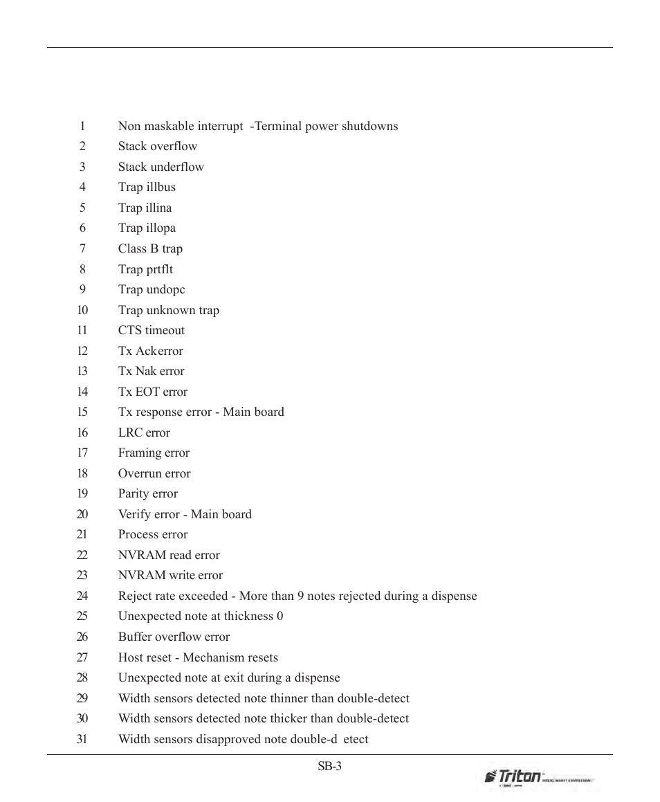 Triton RL2000 User Manual User Manual | Page 77 / 124
