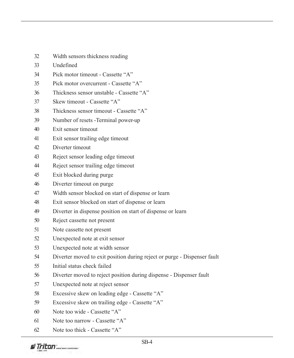 Triton RL2000 User Manual User Manual | Page 78 / 124