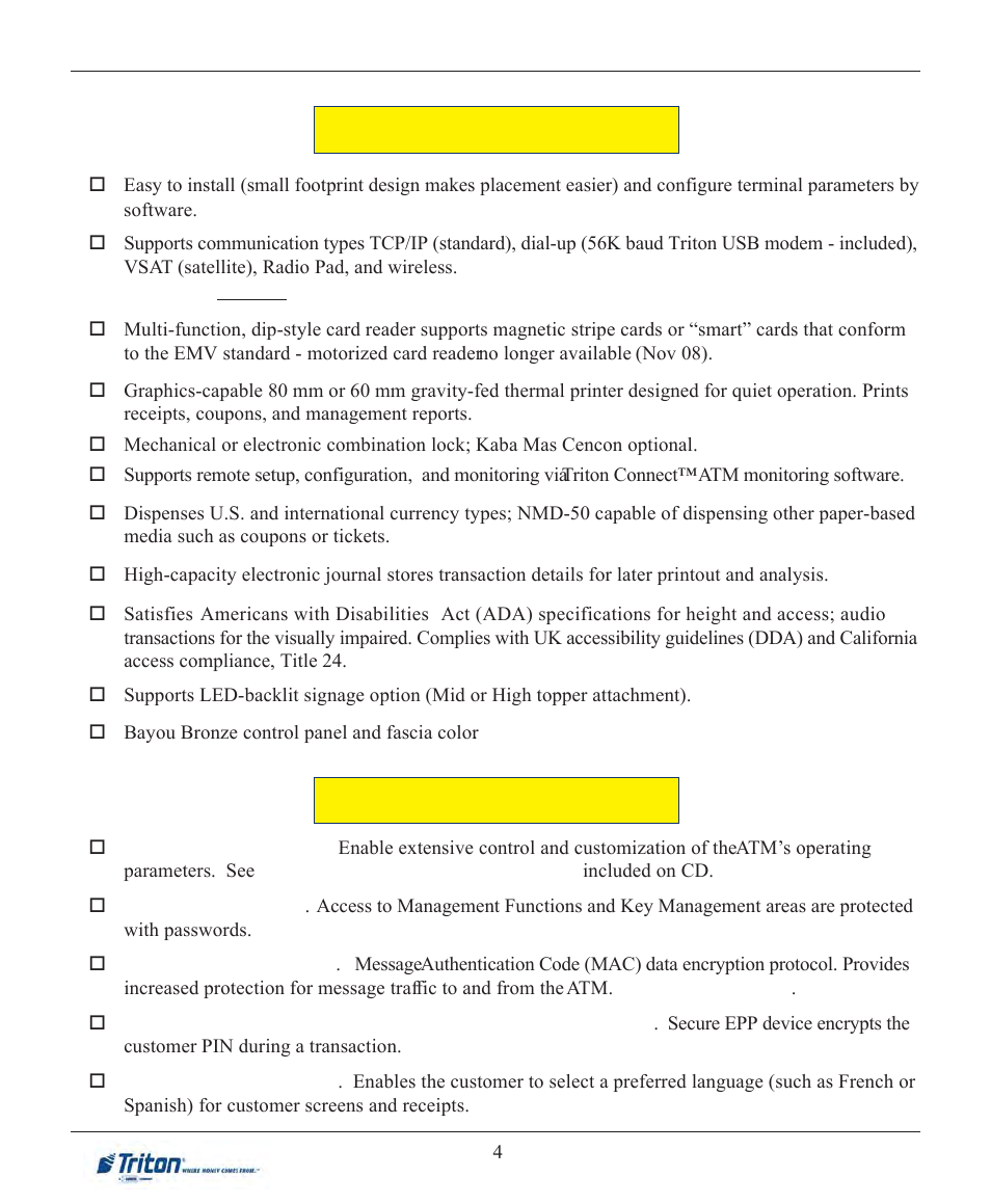 Rl2000 u | Triton RL2000 User Manual User Manual | Page 8 / 124