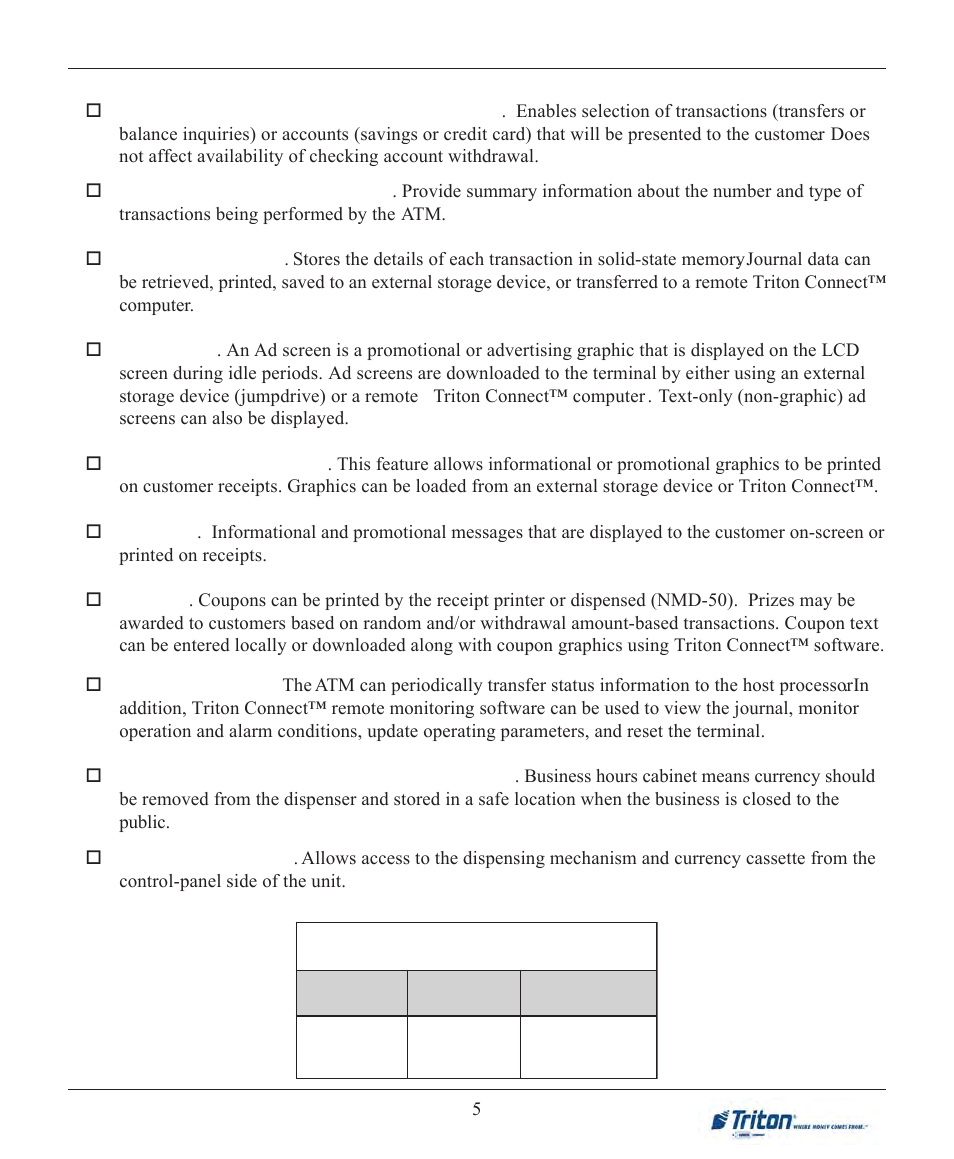 Triton RL2000 User Manual User Manual | Page 9 / 124