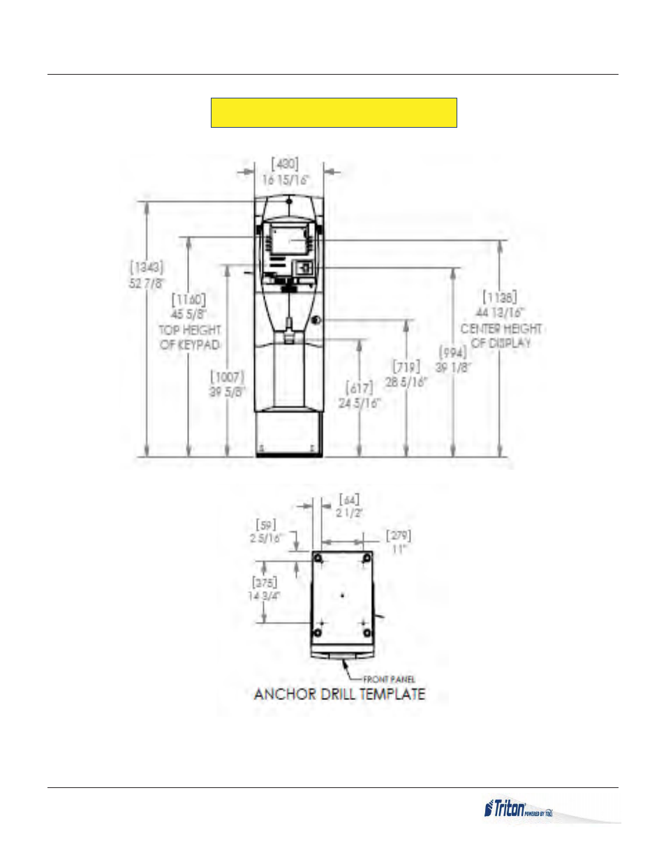 Triton RL5000 X2 Series Installation Manual User Manual | Page 13 / 55