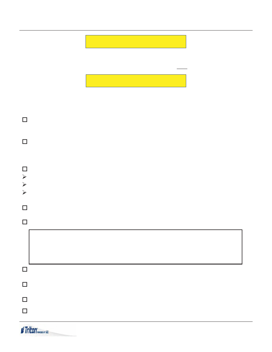 Triton RL5000 X2 Series Installation Manual User Manual | Page 2 / 55
