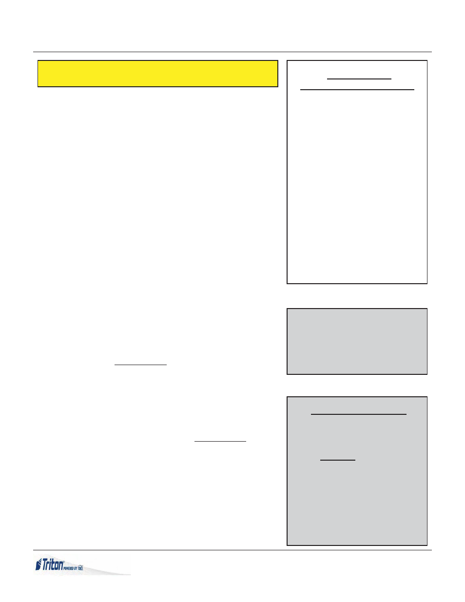 Triton RL5000 X2 Series Installation Manual User Manual | Page 26 / 55