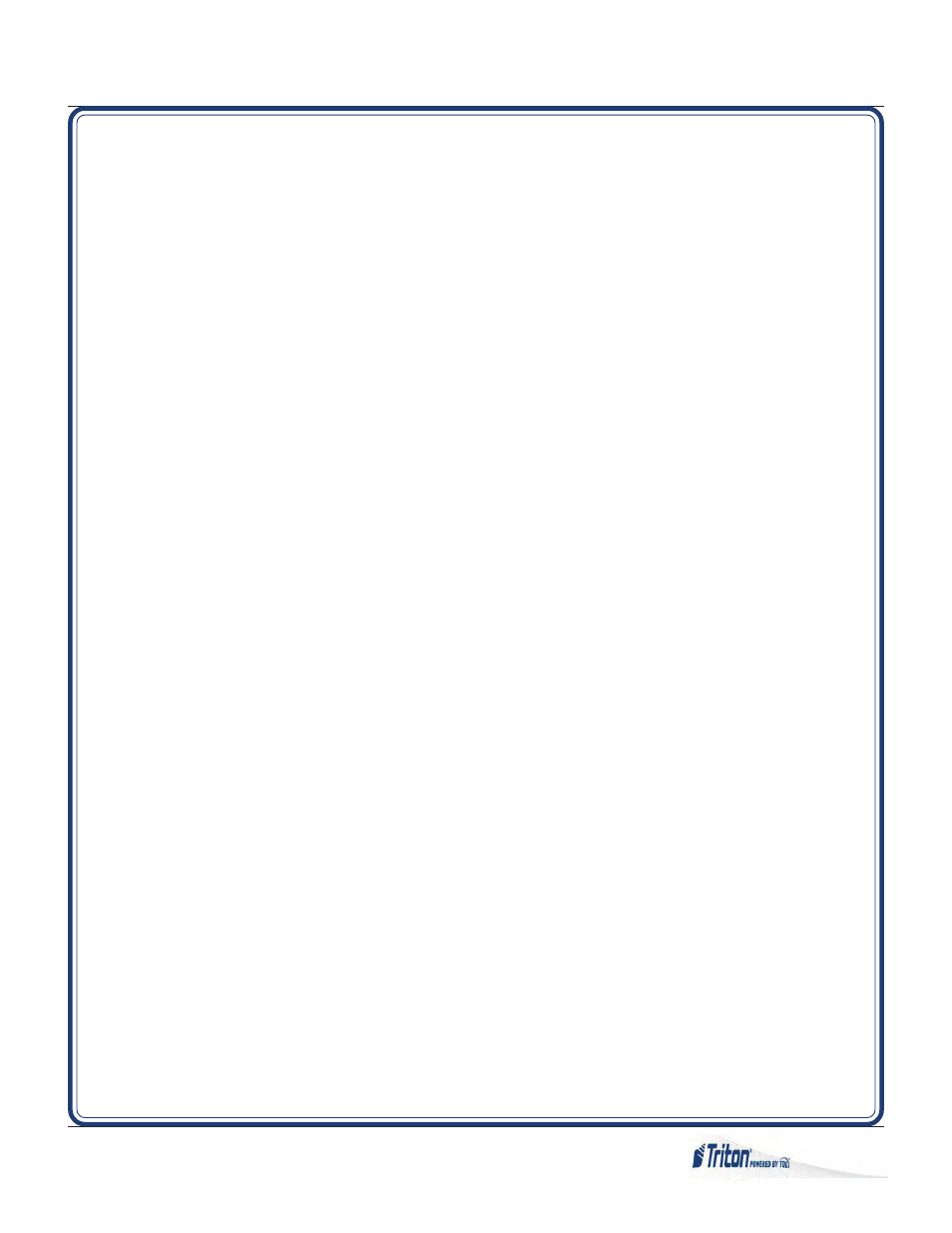 Oute, Ower and, Ommunication | Triton RL5000 X2 Series Installation Manual User Manual | Page 35 / 55