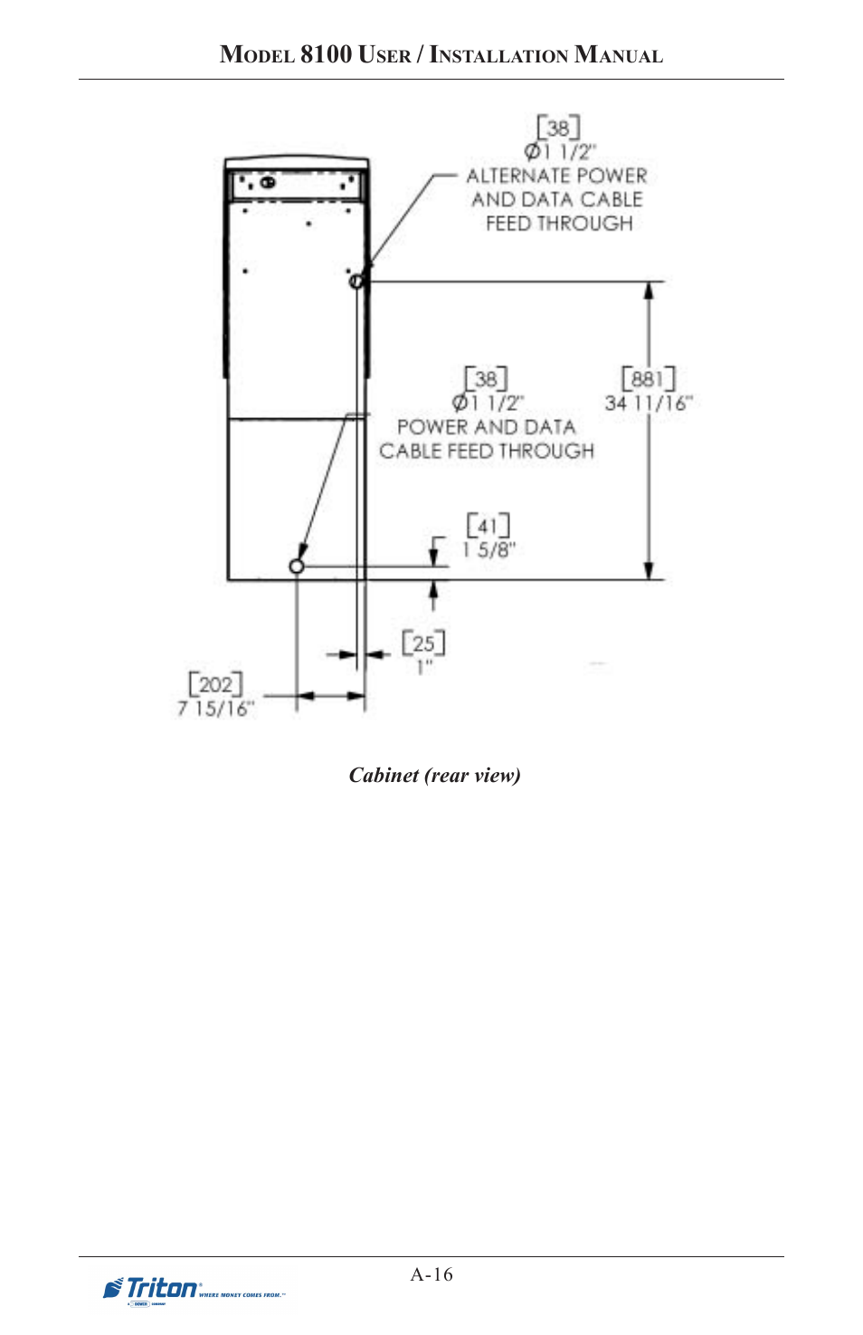 8100 u | Triton 8100 User/Installation Manual User Manual | Page 128 / 150