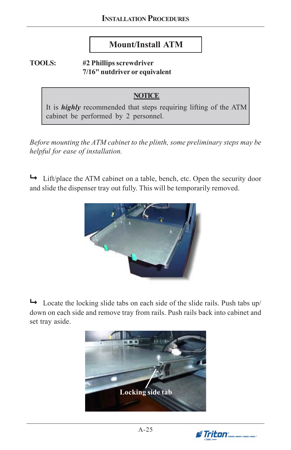 Triton 8100 User/Installation Manual User Manual | Page 137 / 150