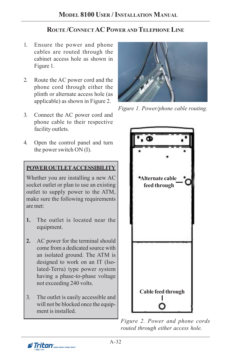 8100 u, Ac p | Triton 8100 User/Installation Manual User Manual | Page 144 / 150