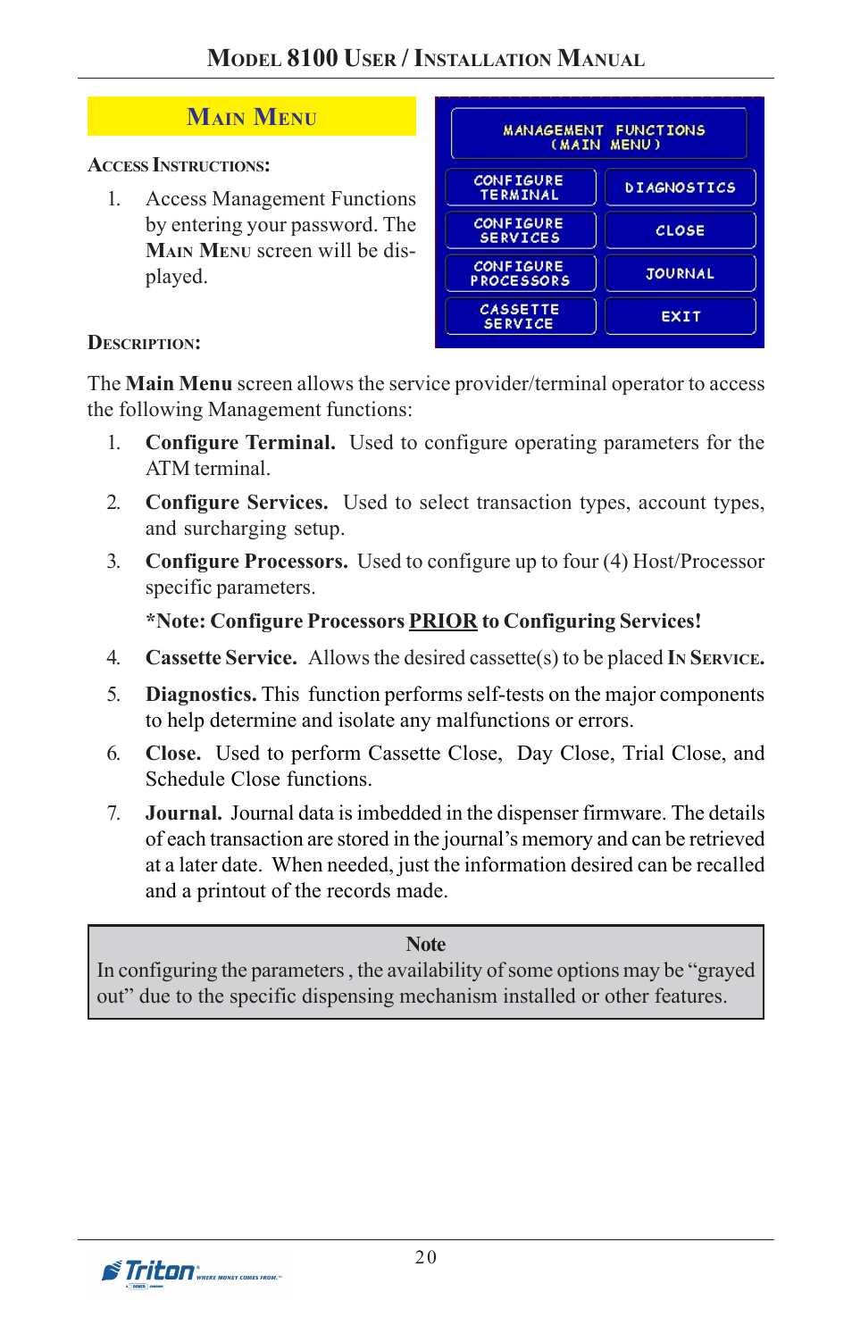 8100 u | Triton 8100 User/Installation Manual User Manual | Page 38 / 150