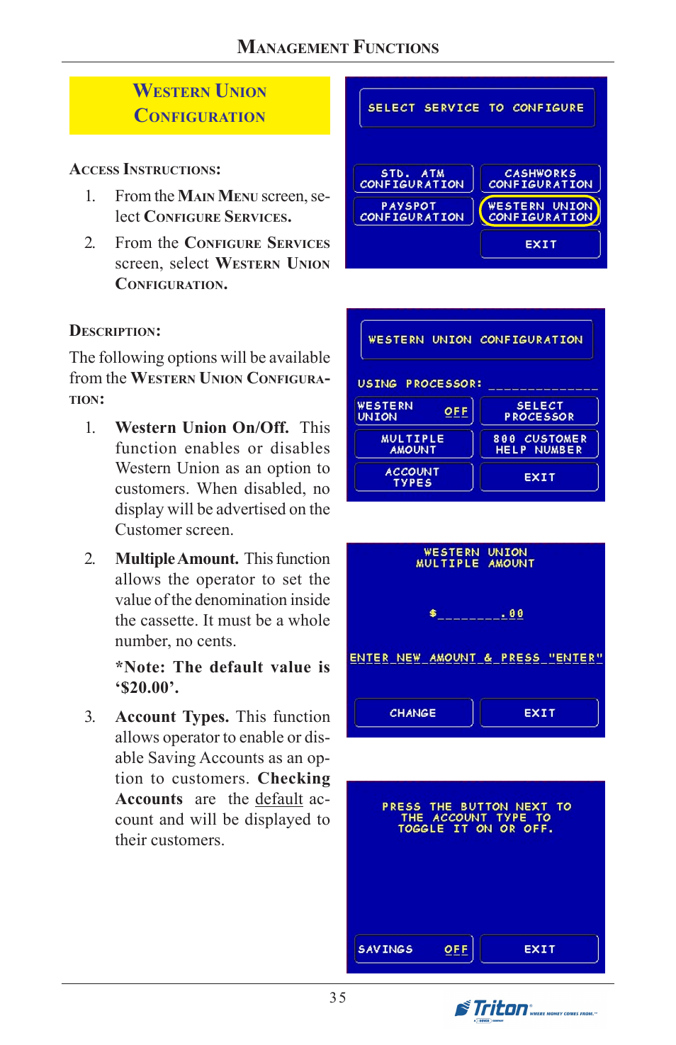 Triton 8100 User/Installation Manual User Manual | Page 53 / 150