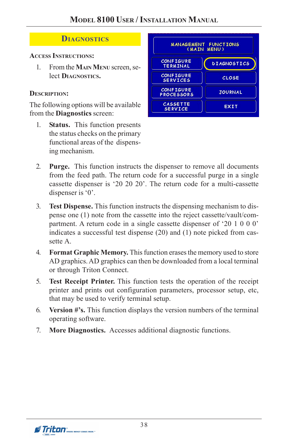 8100 u | Triton 8100 User/Installation Manual User Manual | Page 56 / 150