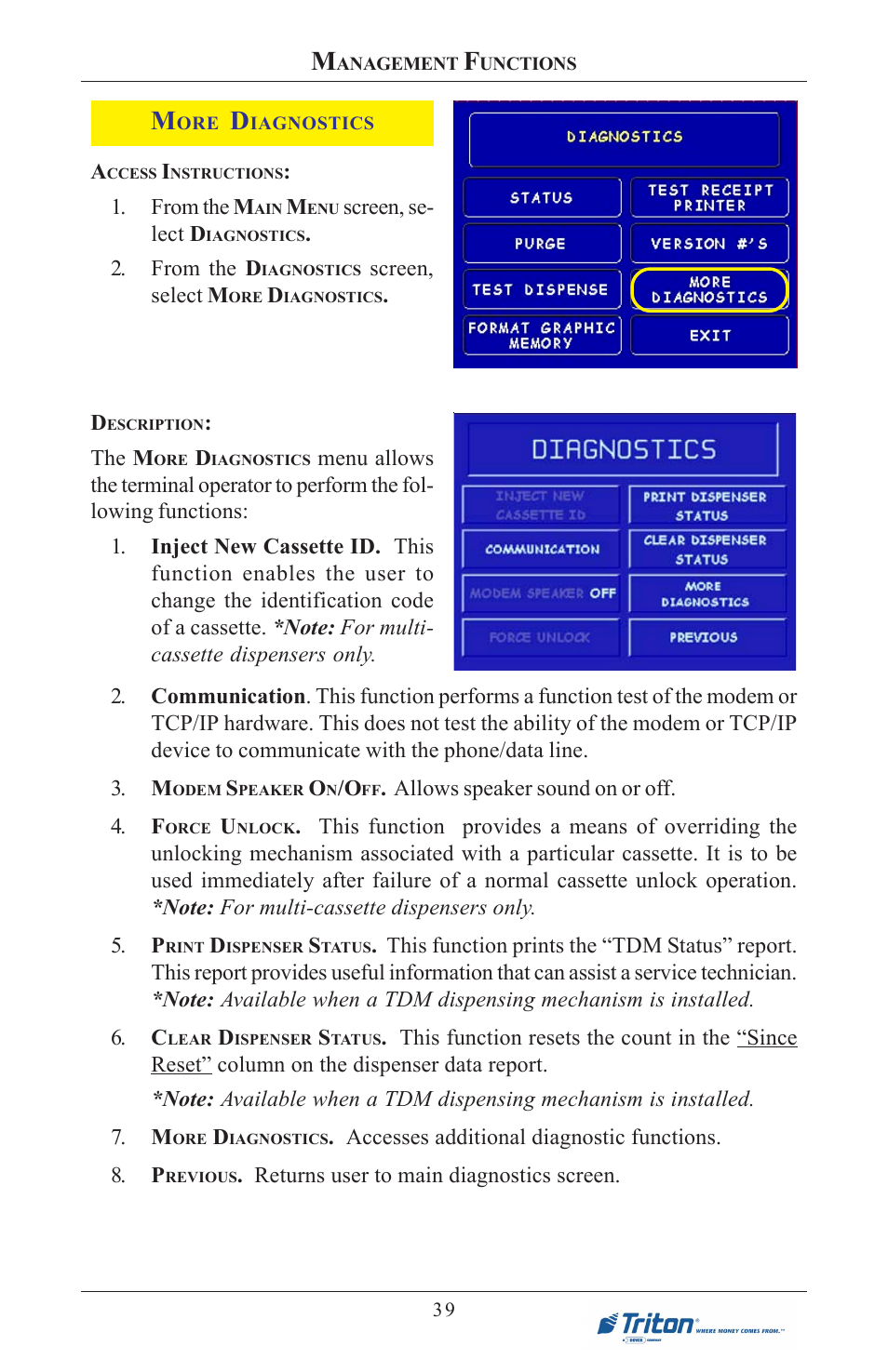 Triton 8100 User/Installation Manual User Manual | Page 57 / 150