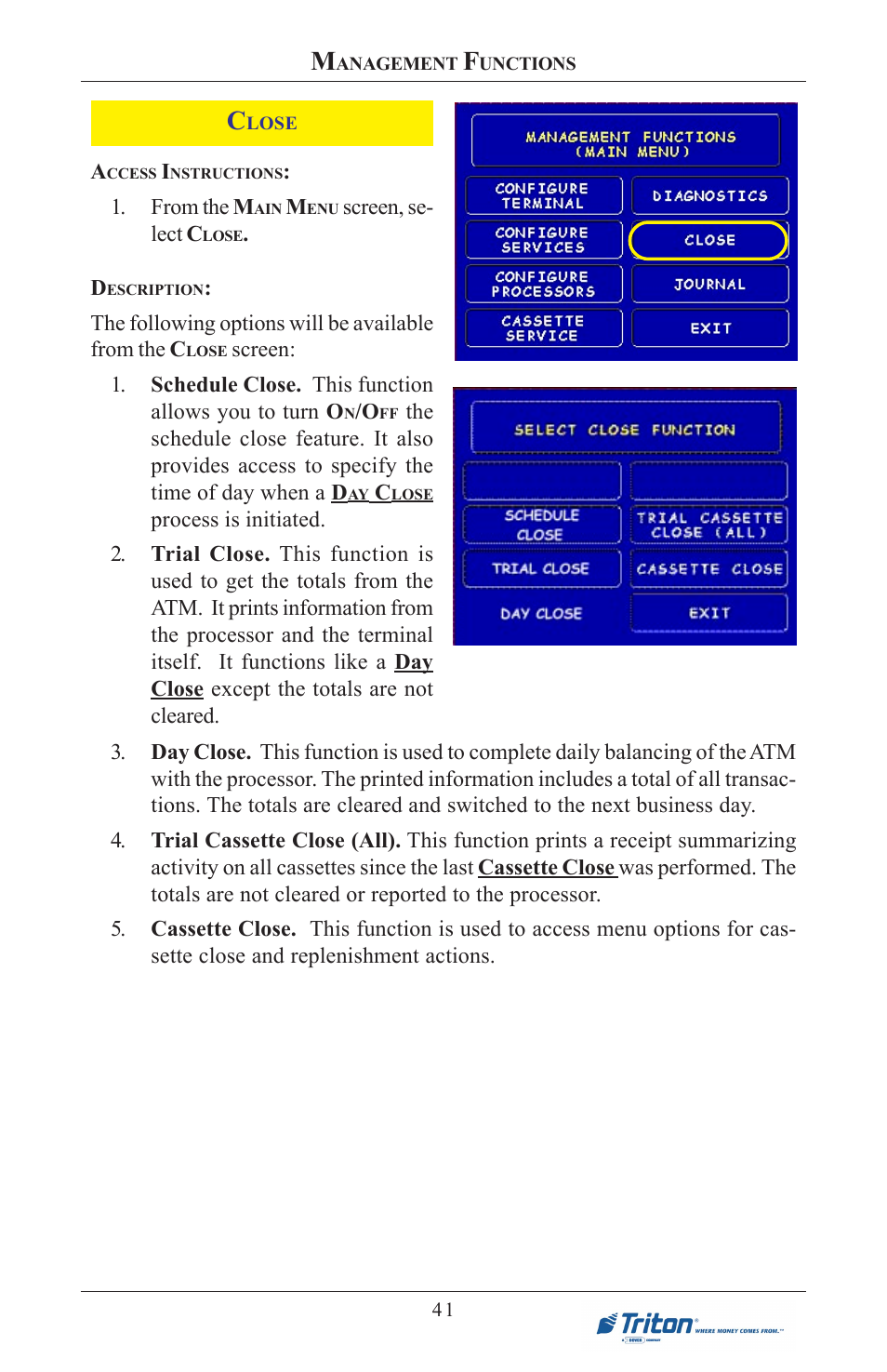 Triton 8100 User/Installation Manual User Manual | Page 59 / 150