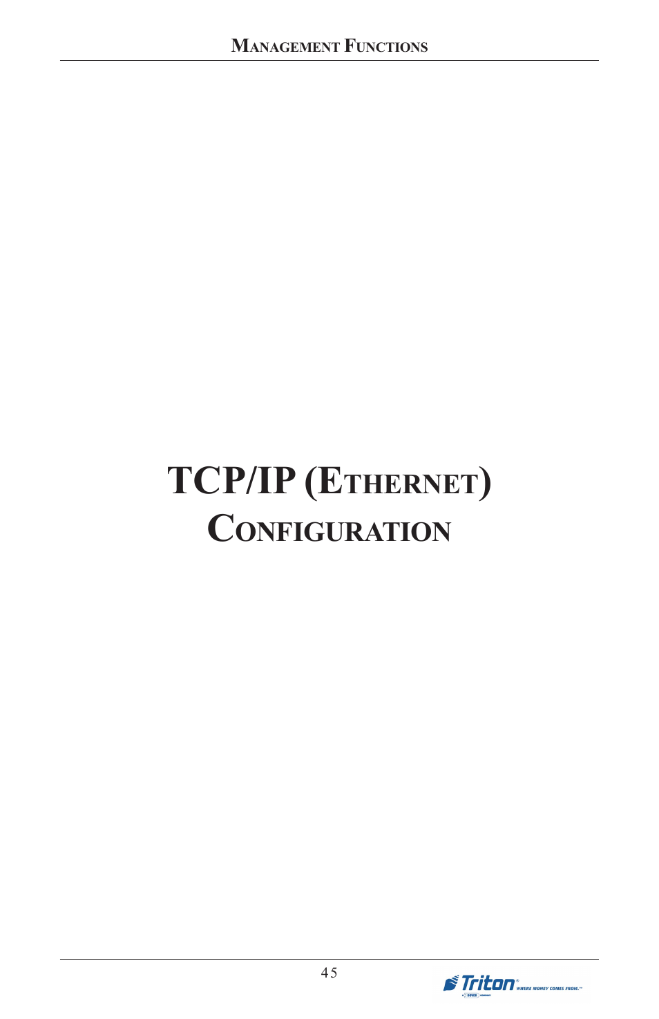 Tcp/ip (e | Triton 8100 User/Installation Manual User Manual | Page 63 / 150