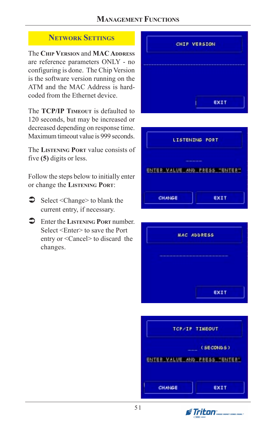 Triton 8100 User/Installation Manual User Manual | Page 69 / 150