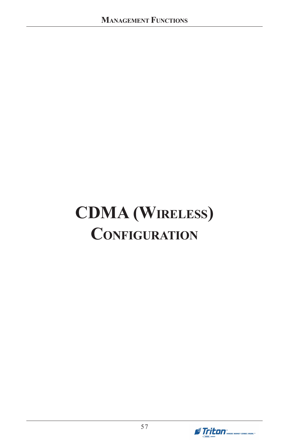 Cdma (w | Triton 8100 User/Installation Manual User Manual | Page 75 / 150