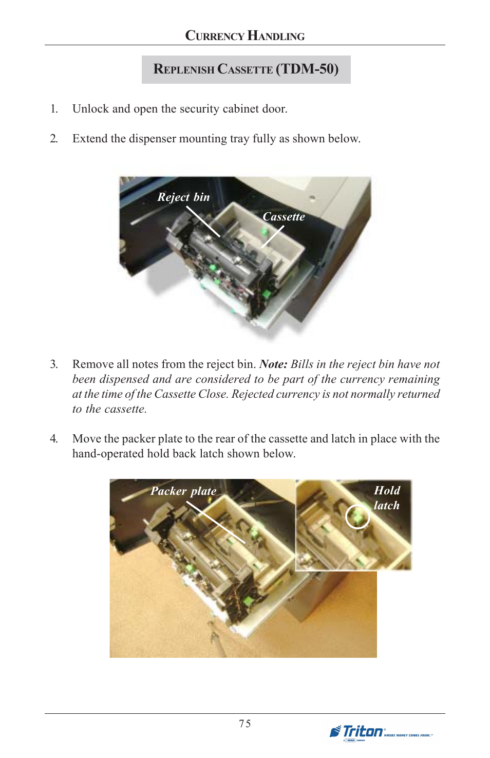 Tdm-50) | Triton 8100 User/Installation Manual User Manual | Page 93 / 150