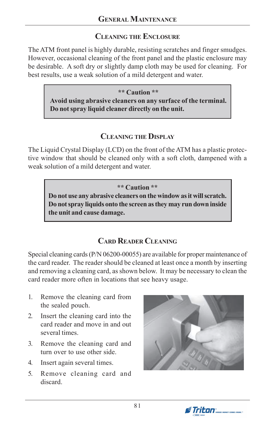 Triton 8100 User/Installation Manual User Manual | Page 99 / 150