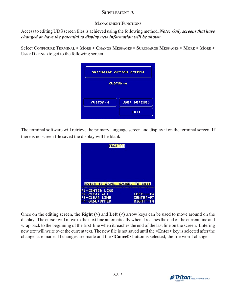 Triton 9100 User Manual User Manual | Page 115 / 172