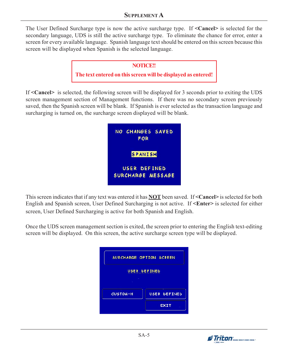 Triton 9100 User Manual User Manual | Page 117 / 172