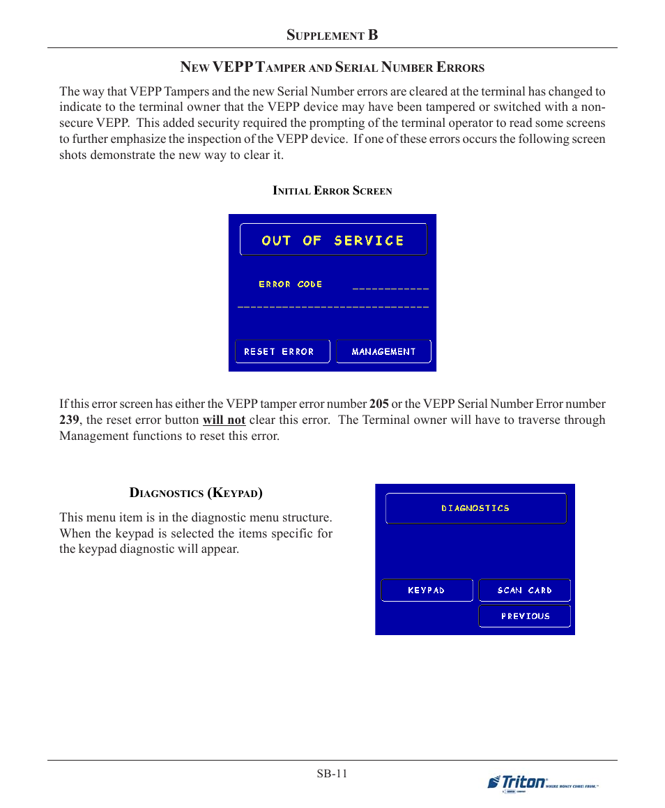 Vepp t | Triton 9100 User Manual User Manual | Page 135 / 172