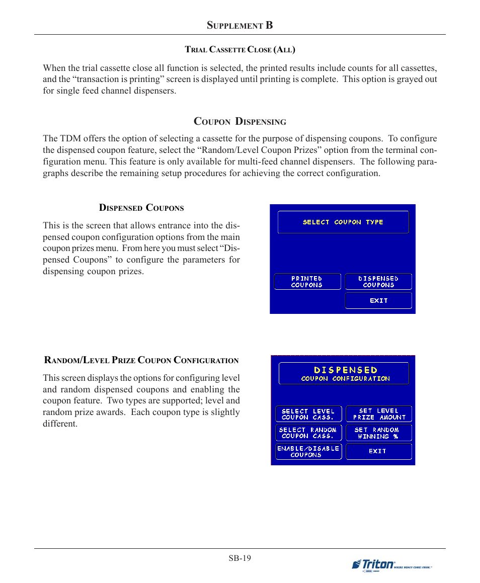 Triton 9100 User Manual User Manual | Page 143 / 172