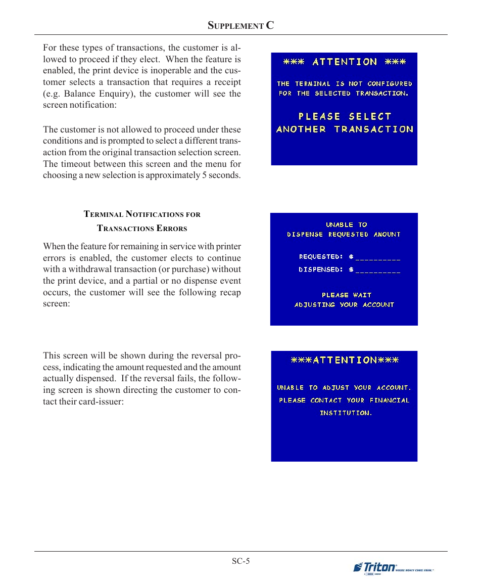 Triton 9100 User Manual User Manual | Page 151 / 172