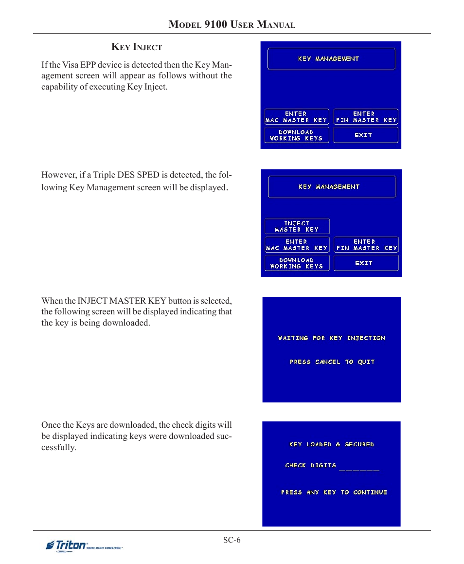 9100 u | Triton 9100 User Manual User Manual | Page 152 / 172