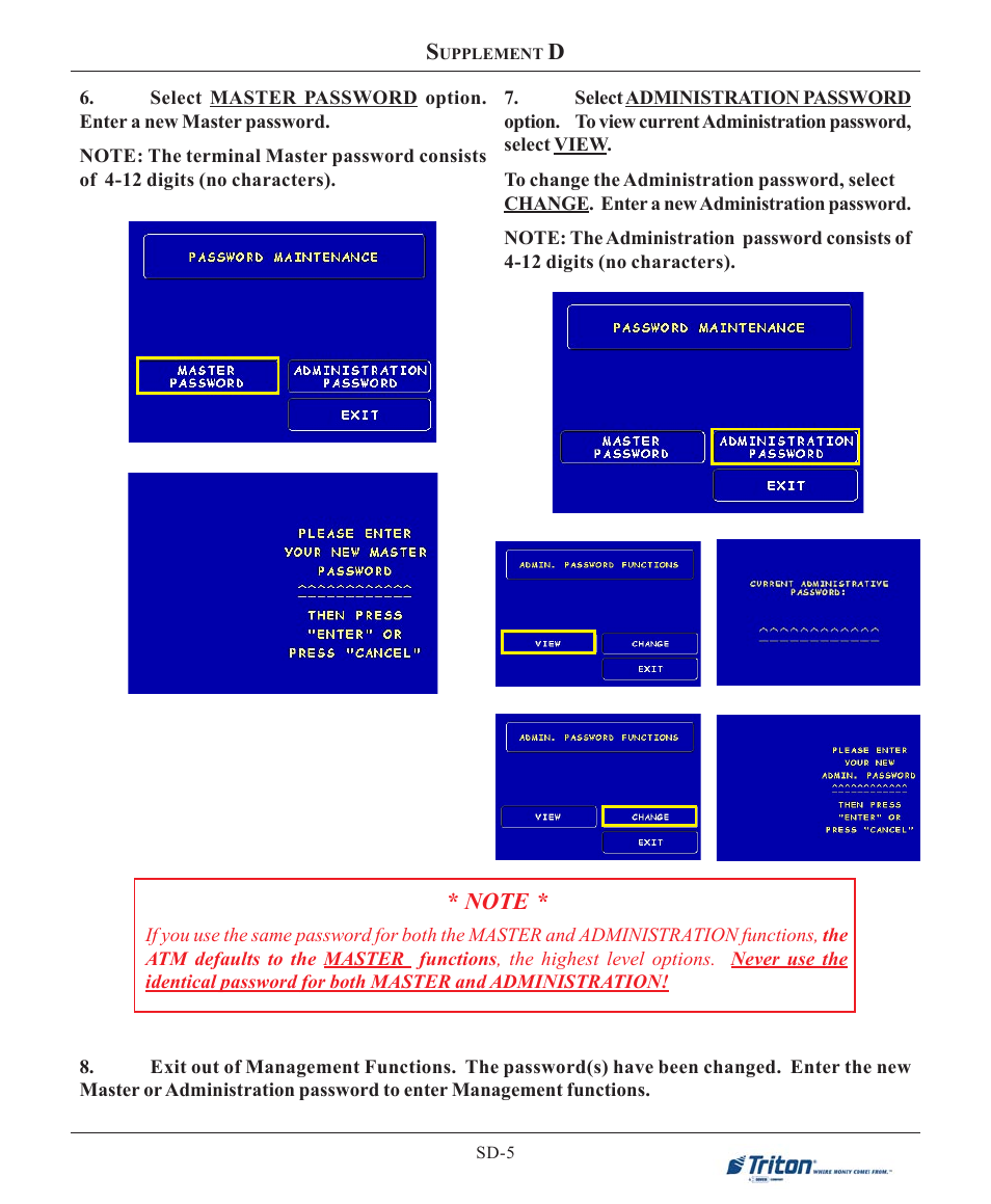 Triton 9100 User Manual User Manual | Page 159 / 172