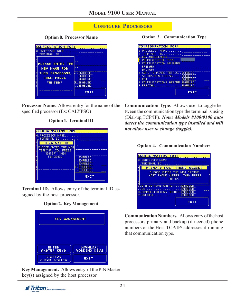 9100 u | Triton 9100 User Manual User Manual | Page 32 / 172