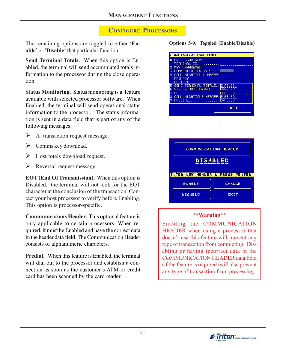 Triton 9100 User Manual User Manual | Page 33 / 172