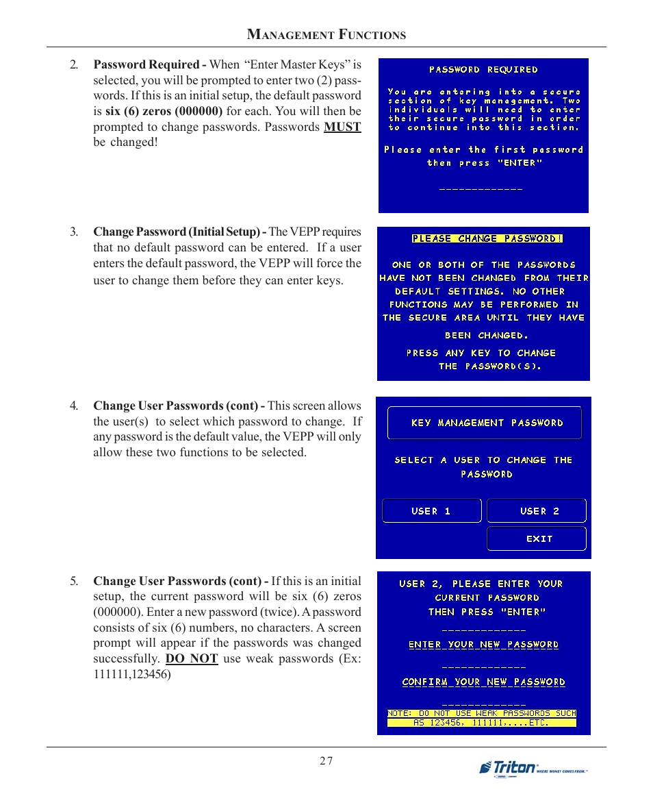 Triton 9100 User Manual User Manual | Page 35 / 172